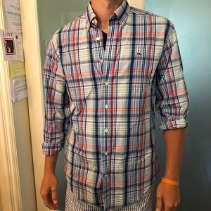 Vineyard vines plaid men’s shirt